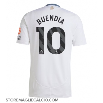 Aston Villa Emiliano Buendia #10 Maglia Gara Trasferta Repliche 2024-25